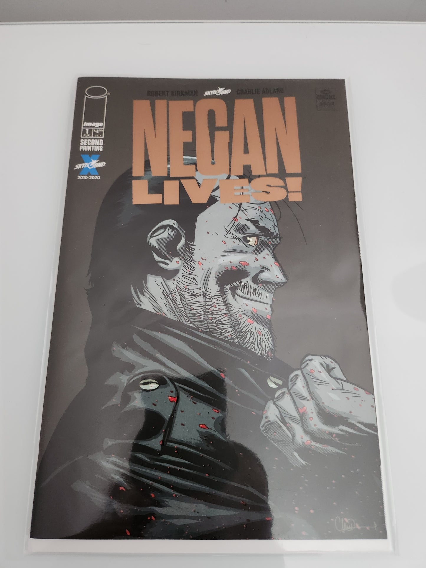 Image Comics Negan Lives #1 Jun 2020 Rare 1 per store Bronze variant NM/Unopened