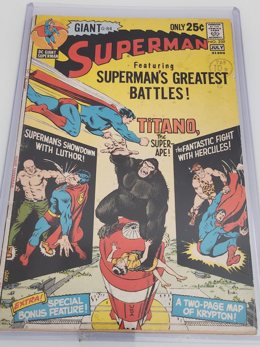 Giant G-84 Titano Super Ape, Lex Luthor, Hercules ungraded